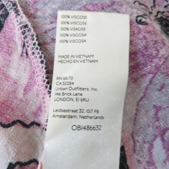 NWT Free People Hot Tropics Tank In Dark Combo - Picture 7 of 7